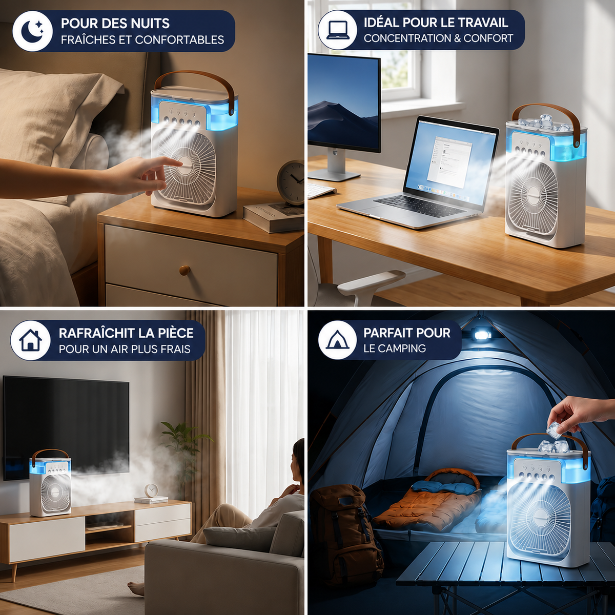 CoolMist™ - Climatiseur 3-en-1