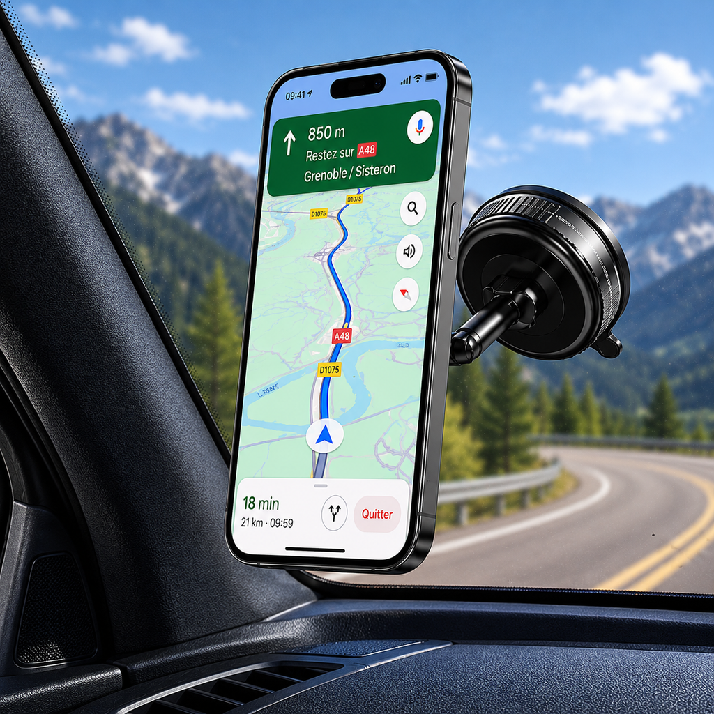 FlexHold™ - Support Magnétique Téléphone 360°