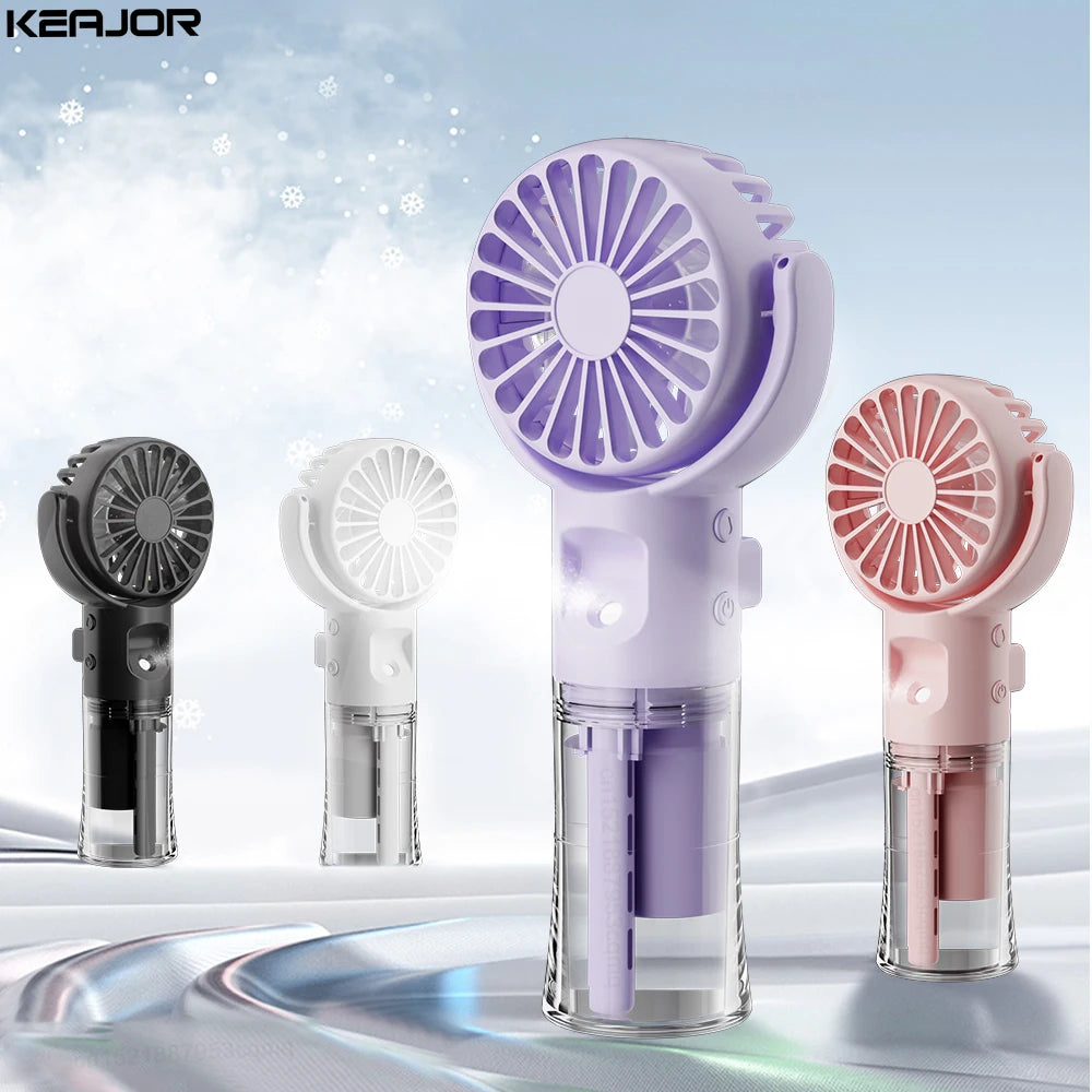 CoolMist™ - Ventilateur Brumisateur Portable 2-en-1