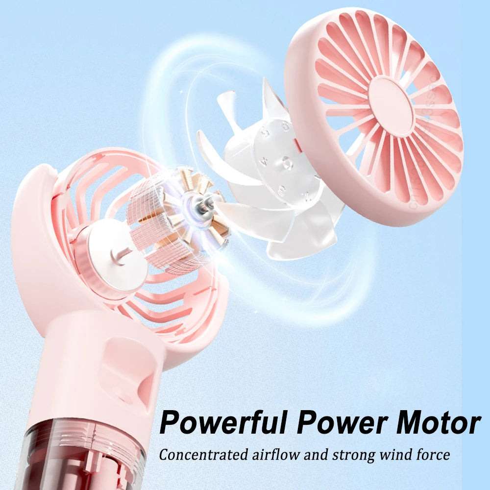 CoolMist™ - Ventilateur Brumisateur Portable 2-en-1